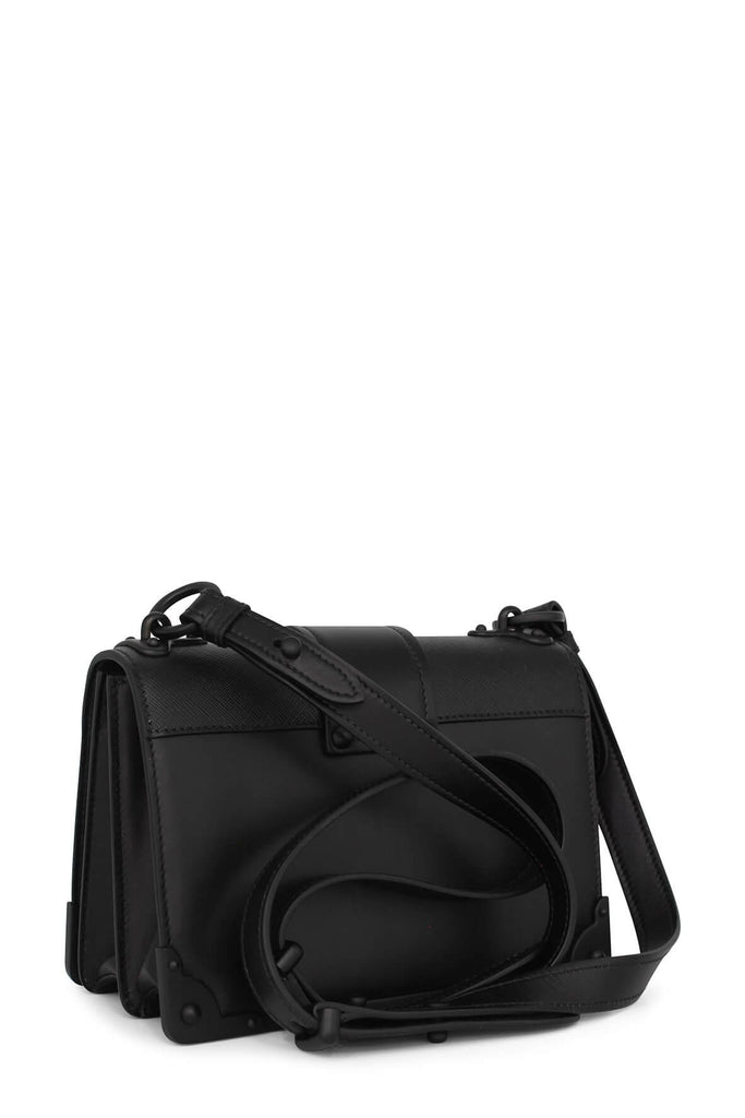 Cahier Shoulder Bag Black - Prada