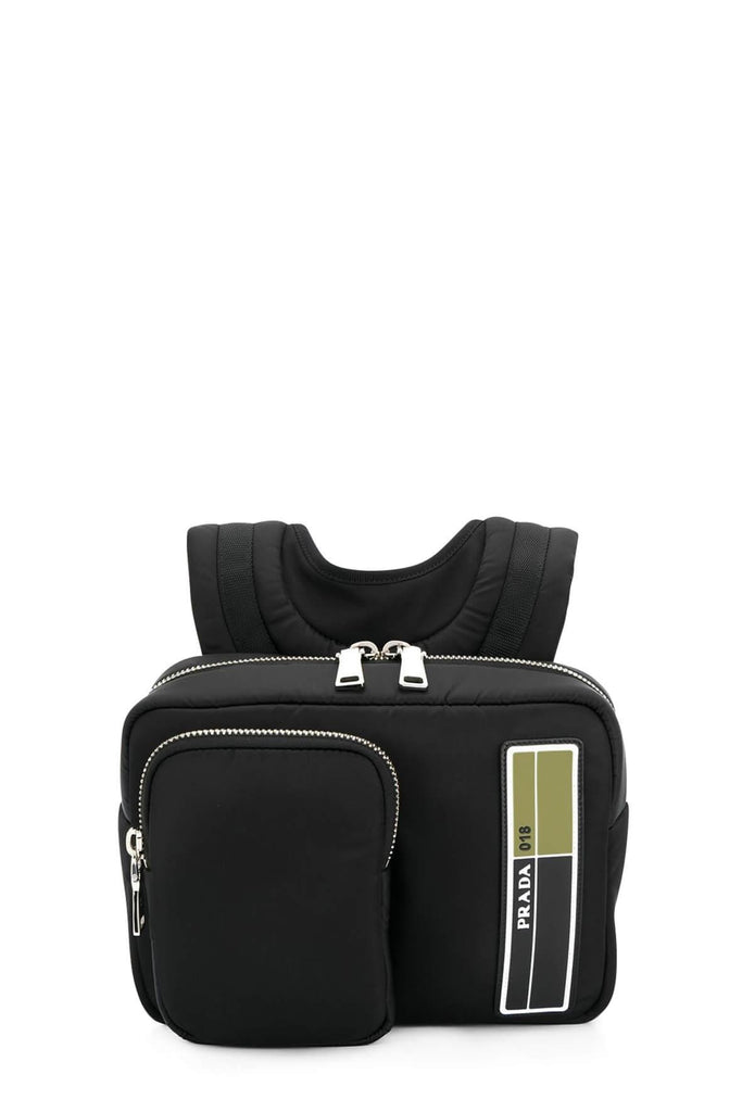Technical Fabric Backpack Black - PRADA