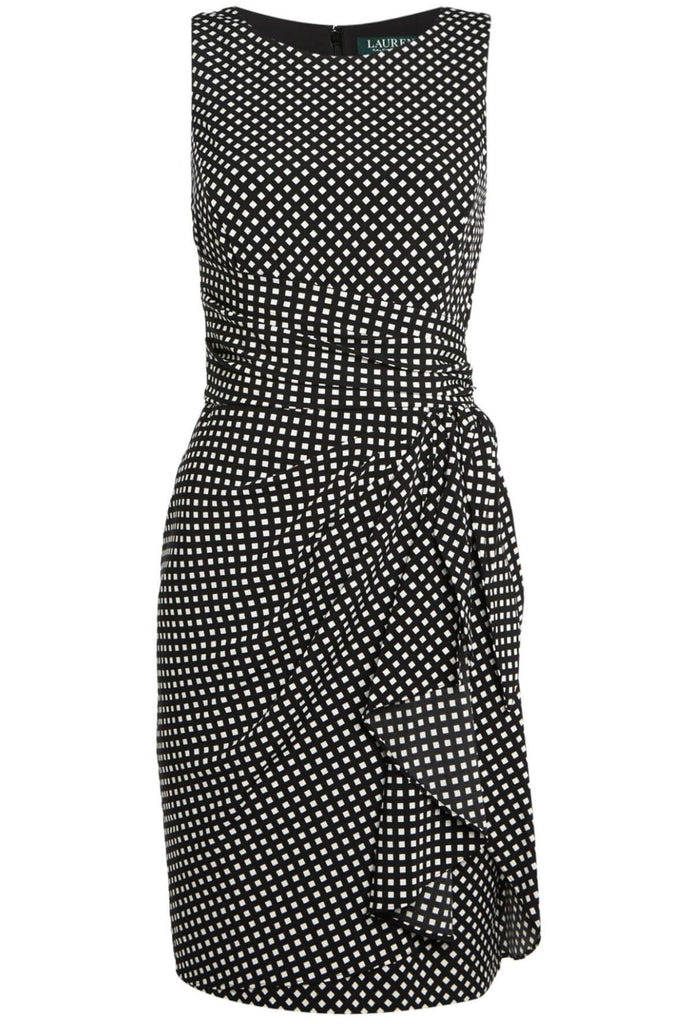 Sleeveless Gather Detail Dress - Ralph Lauren