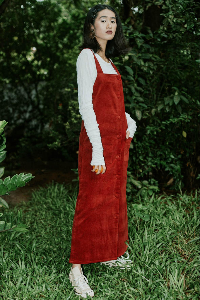 Corduroy Dress - Renoir