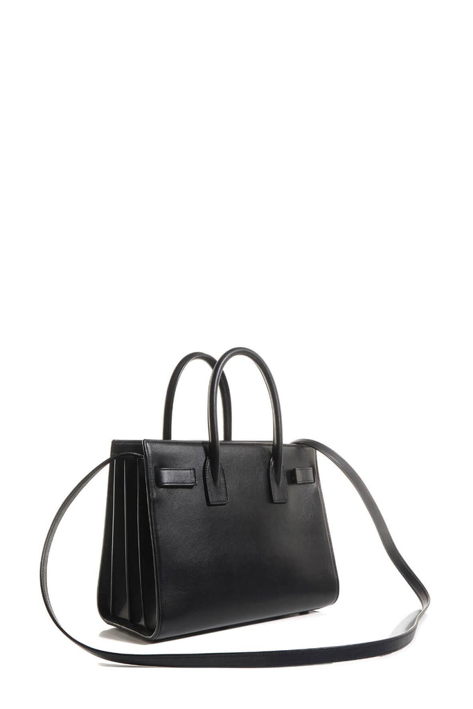 Classic Baby Sac De Jour Black with Smooth Leather - Saint Laurent
