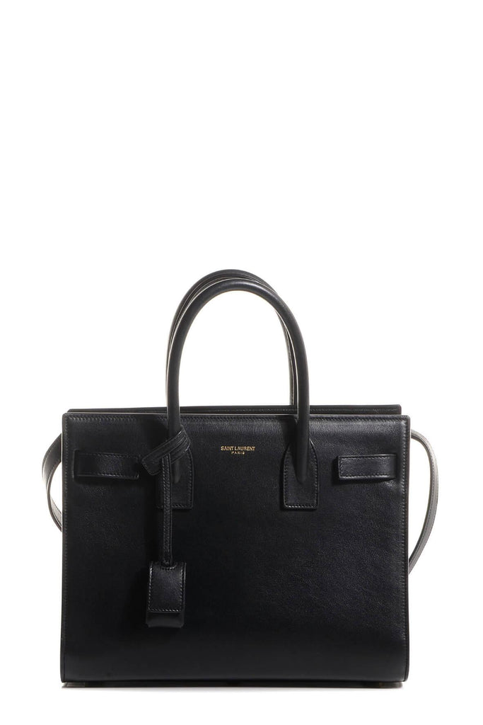 Classic Baby Sac De Jour Black with Smooth Leather - Saint Laurent