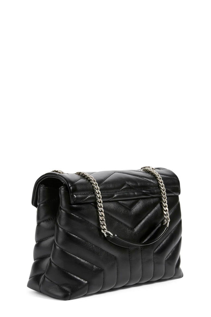 Loulou Small Black with Silver Hardware - SAINT LAURENT