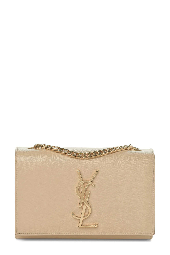 Monogram Small Kate Beige with Gold Hardware - SAINT LAURENT