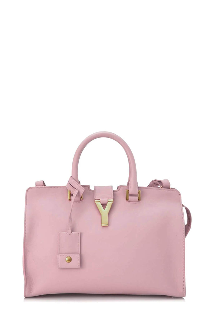 Small Cabas Chyc Tote Pale Pink - SAINT LAURENT