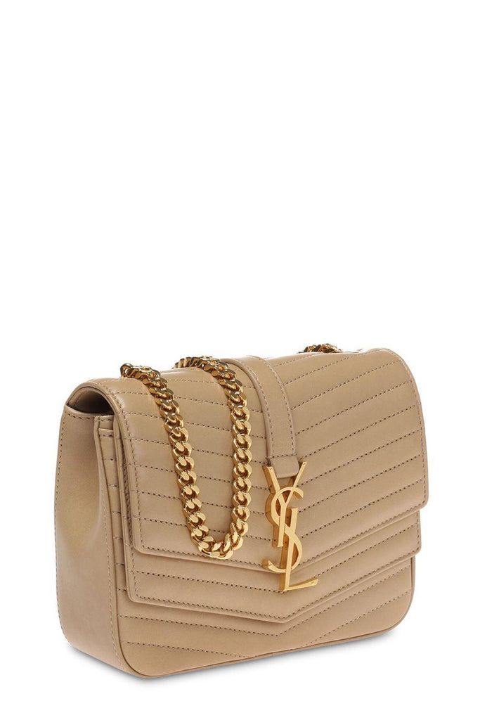Small Sulpice Bag Camel with Gold Hardware - SAINT LAURENT