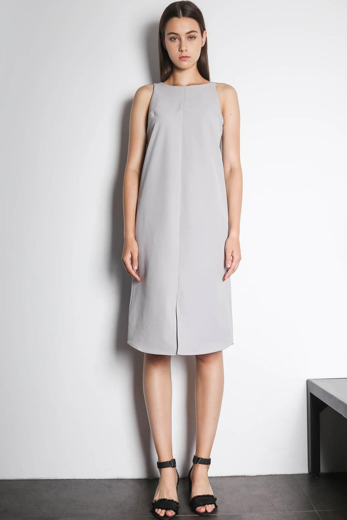 Eden Grey Dress - Salient Label