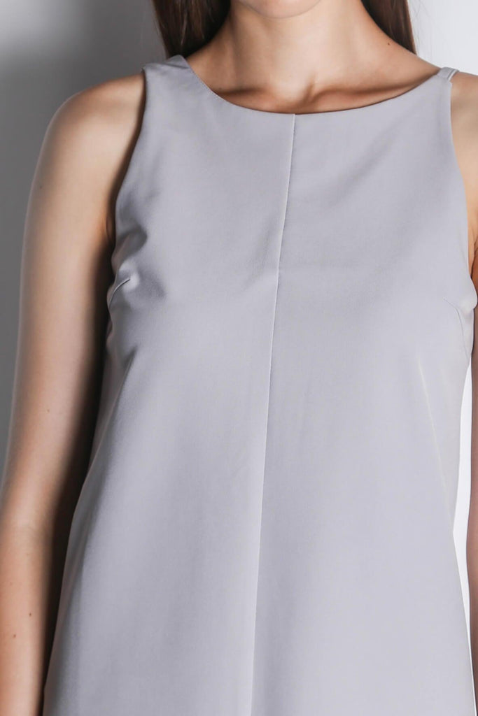Eden Grey Dress - Salient Label