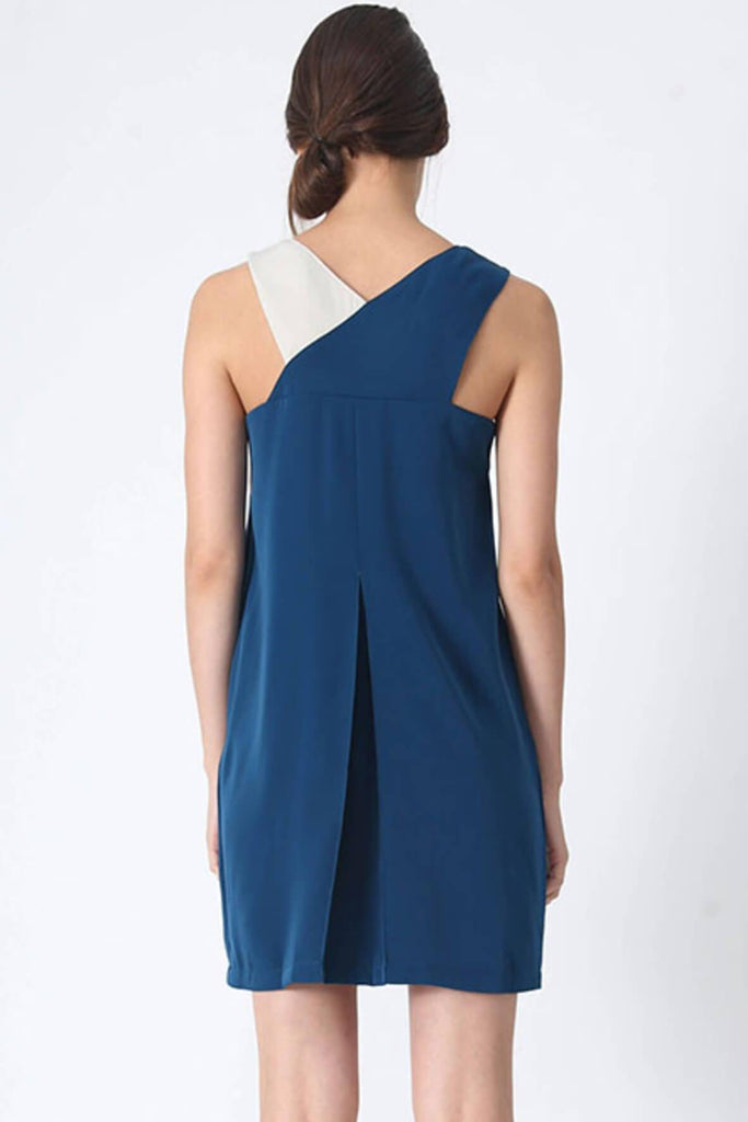 Vea Dress in Blue - Salient Label