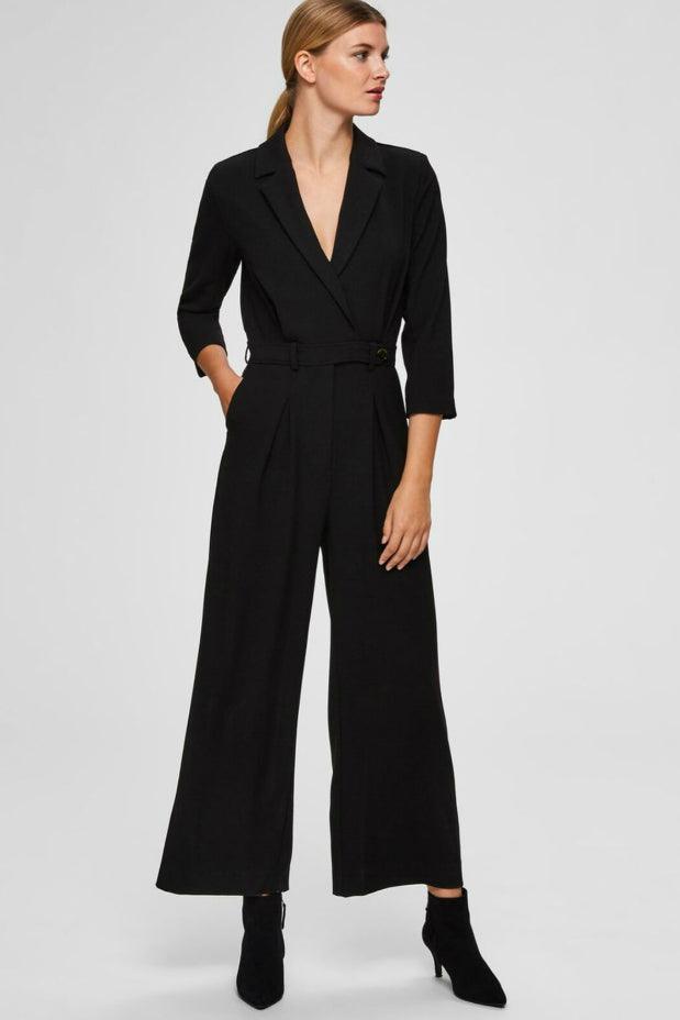 Blazer-Inspired Jumpsuit - Selected