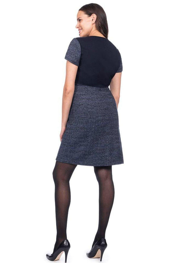 Kiara A-line tweed dress - Seraphine