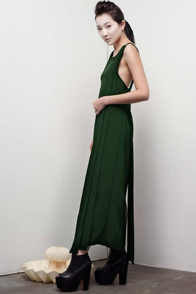 Elyse Emerald Dress - Stolen