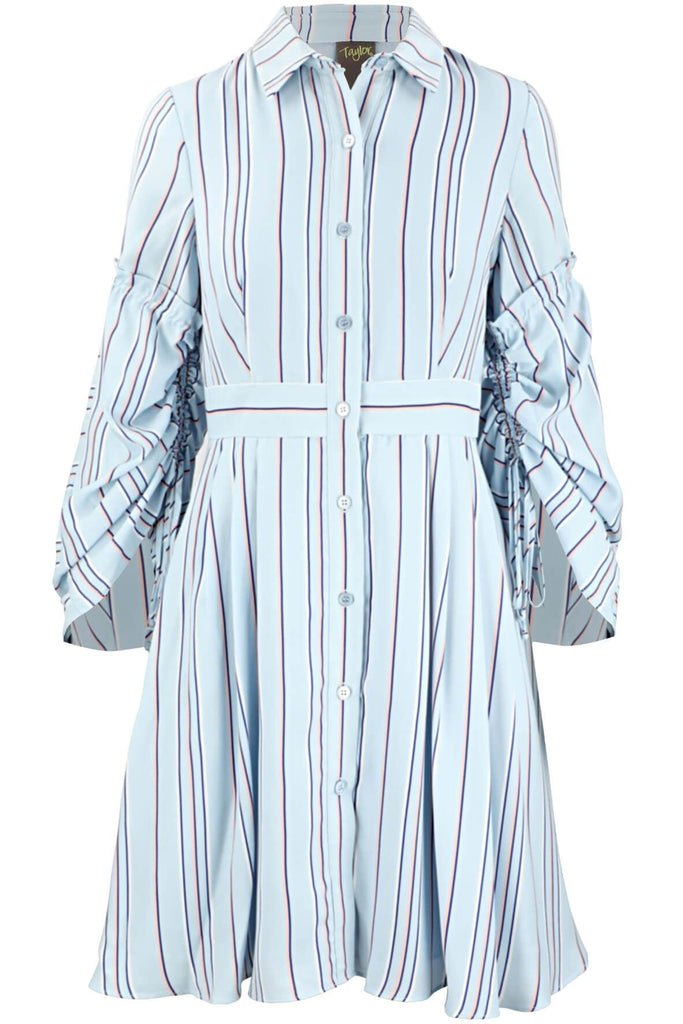 Striped Shirtdress - Taylor Dress