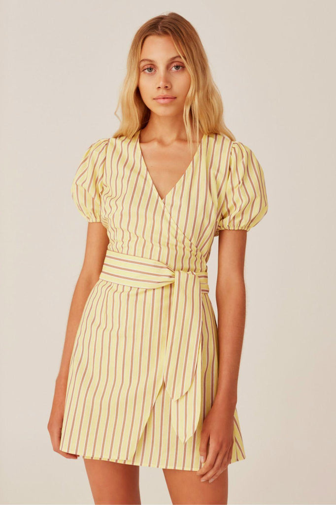 Chronicle Stripe Dress - The Fifth Label
