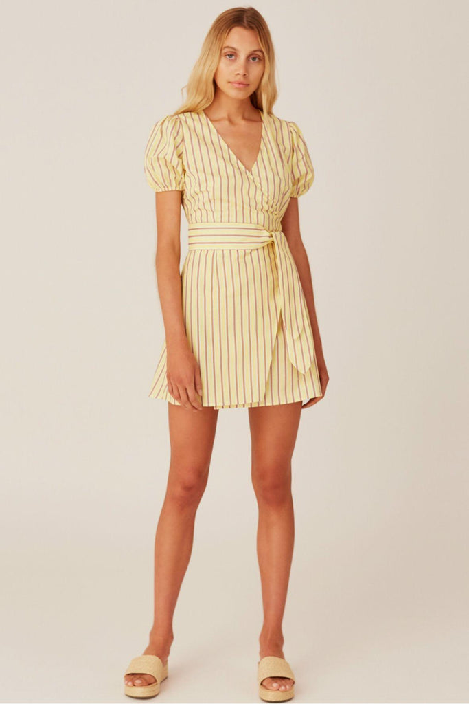 Chronicle Stripe Dress - The Fifth Label