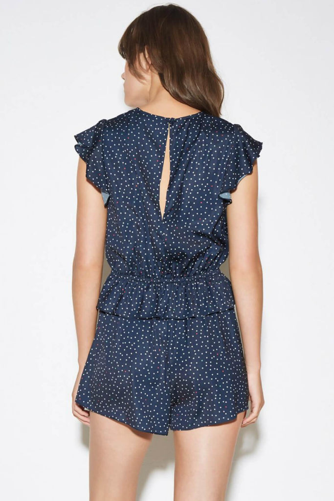 Rooftop Polka Dot Playsuit - The Fifth Label