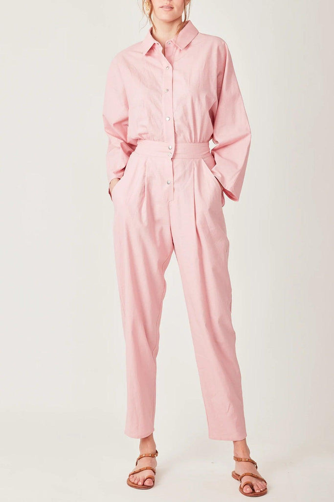 Isabella Jumpsuit in Dusty Pink - Torannce