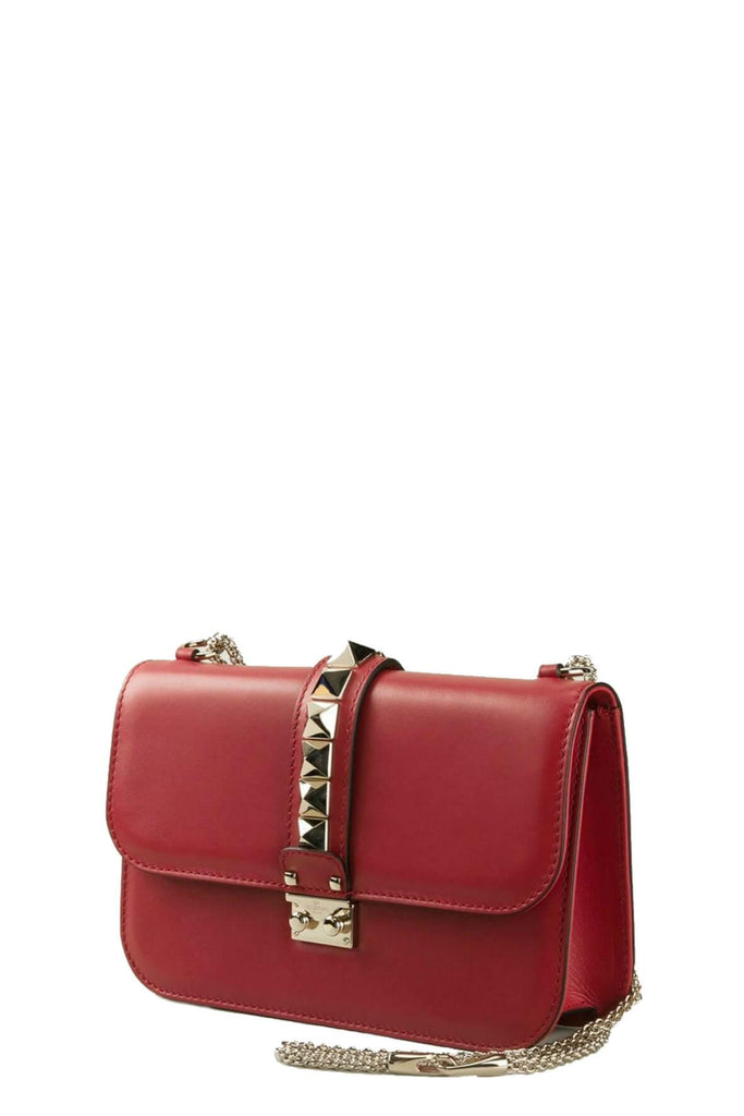 Medium Glam Rock Bag Red - Valentino