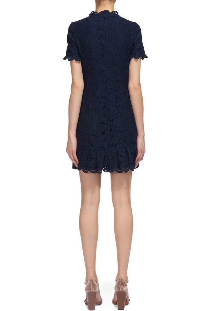 Embroidered Lace Shift Dress - Whistles